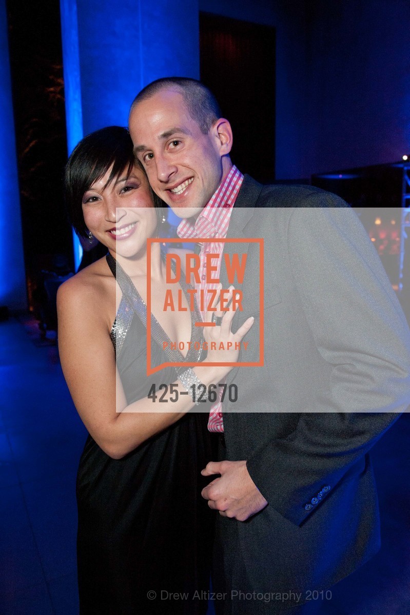 Hieu Tran, Justin Williams, The San Francisco Social Celebrates New Year's Eve, The Clift Hotel. 495 Geary St, December 31st, 2010, Photo #425-12670 Hieu Tran, Justin Williams, Photo #425-12670