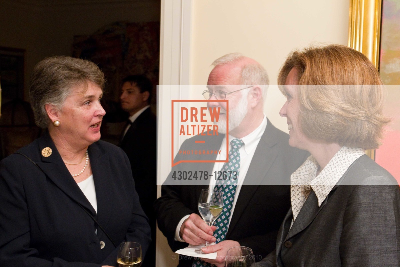 Sally Coates, Joseph Greene, Siobhan Greene, Pamela Joyner Hosts National CASA Sponsor’s Reception, US, February 3rd, 2010, Photo #4302478-12673 Sally Coates, Joseph Greene, Siobhan Greene, Photo #4302478-12673