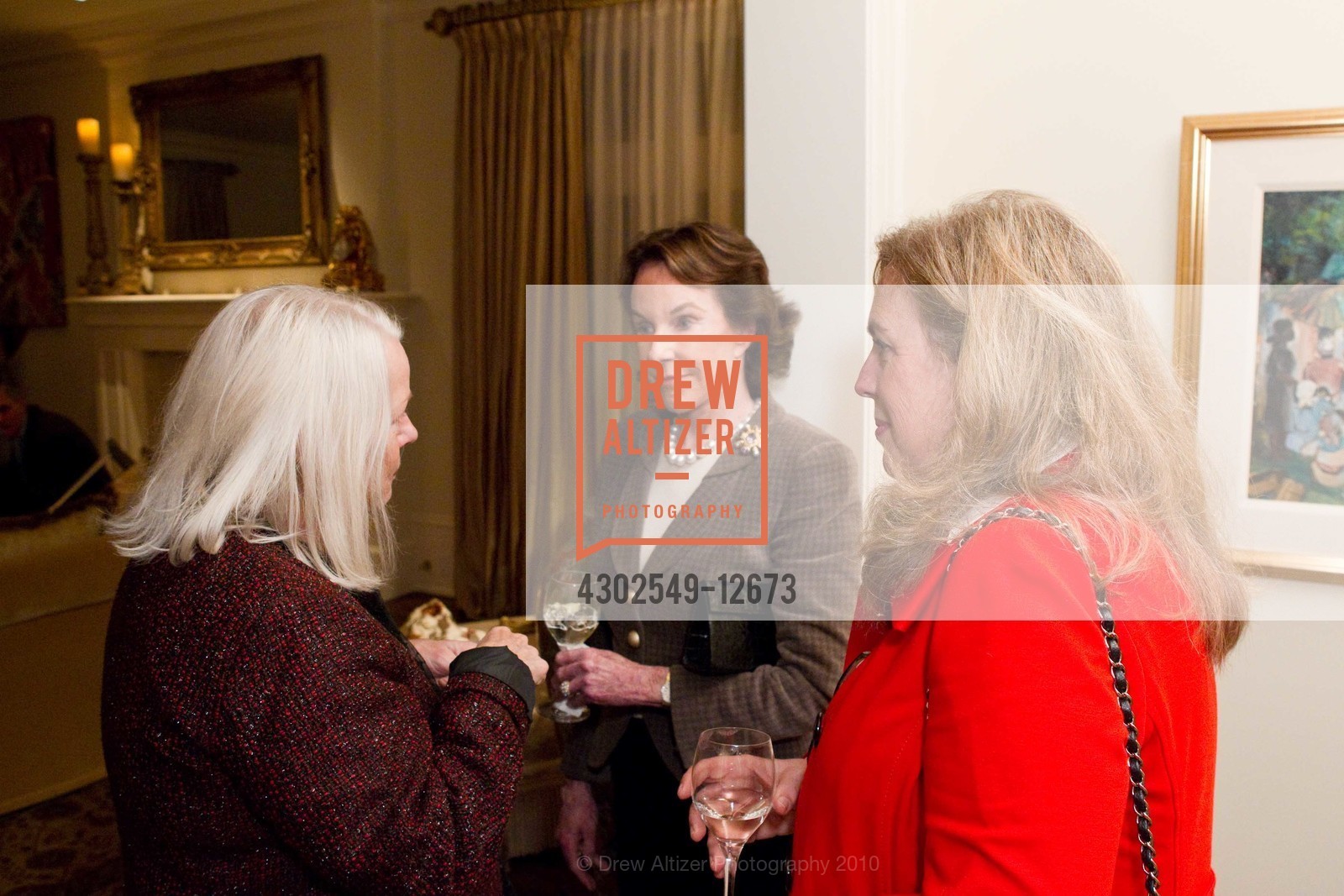 Carmela Welte, Joan Corrigan, Celine Curran, Pamela Joyner Hosts National CASA Sponsor’s Reception, US, February 3rd, 2010, Photo #4302549-12673 Carmela Welte, Joan Corrigan, Celine Curran, Photo #4302549-12673
