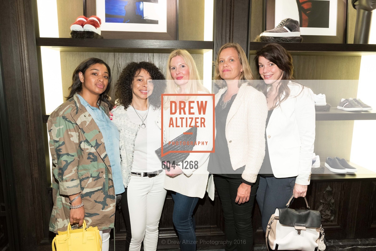 Simone Colbert, Shirley Newton, Kimberly Taylor, Moncler San Francisco Opening Cocktail with Robb Report, Moncler San Francisco Boutique. 212 Stockton Street, June 14th, 2016, Photo #604-1268 Simone Colbert, Shirley Newton, Kimberly Taylor, Photo #604-1268