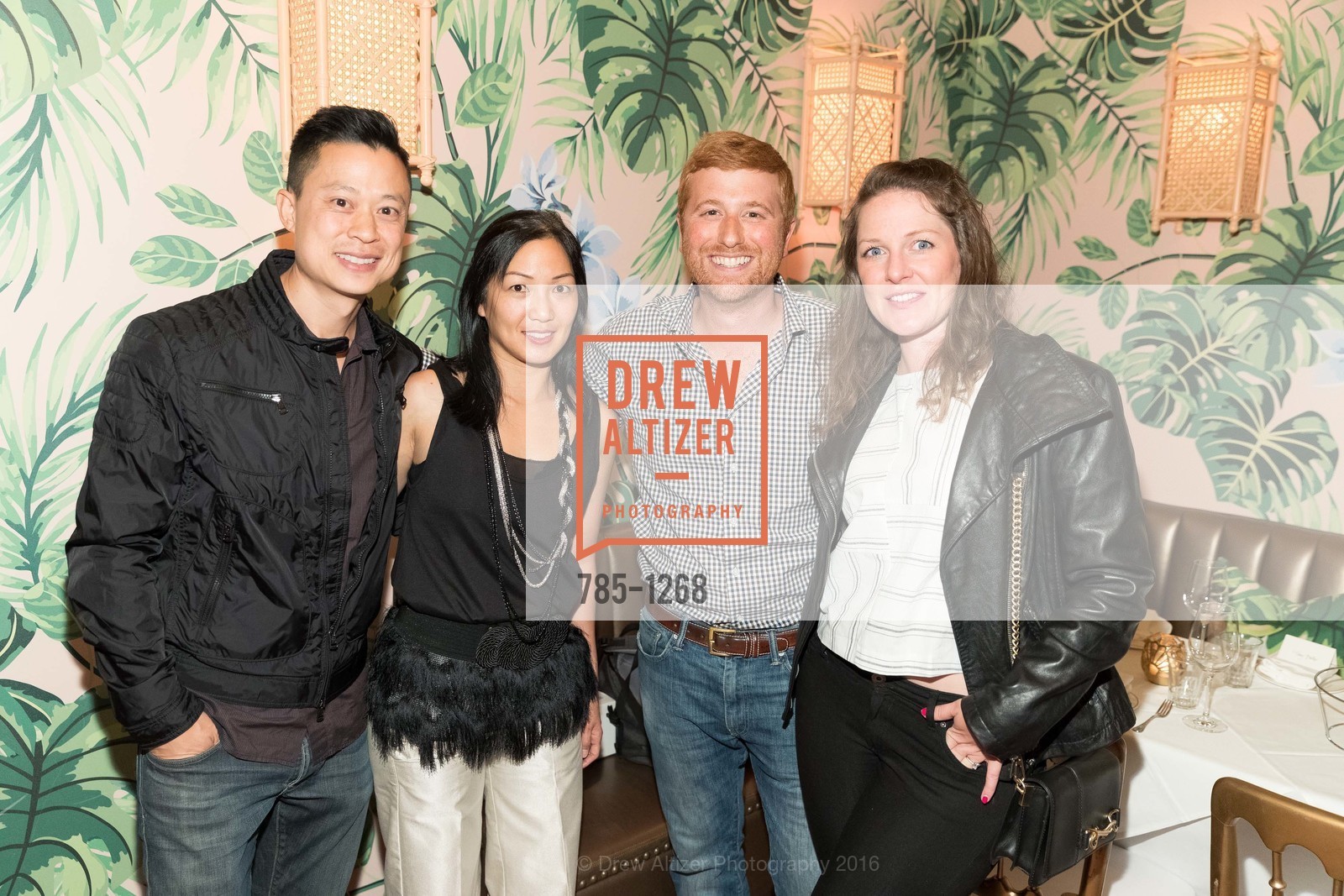 Ryan Tu, Louisa Tu, Bill Clerico, Katey Sullivan, Moncler San Francisco Opening Cocktail with Robb Report, Moncler San Francisco Boutique. 212 Stockton Street, June 14th, 2016, Photo #785-1268 Ryan Tu, Louisa Tu, Bill Clerico, Katey Sullivan, Photo #785-1268