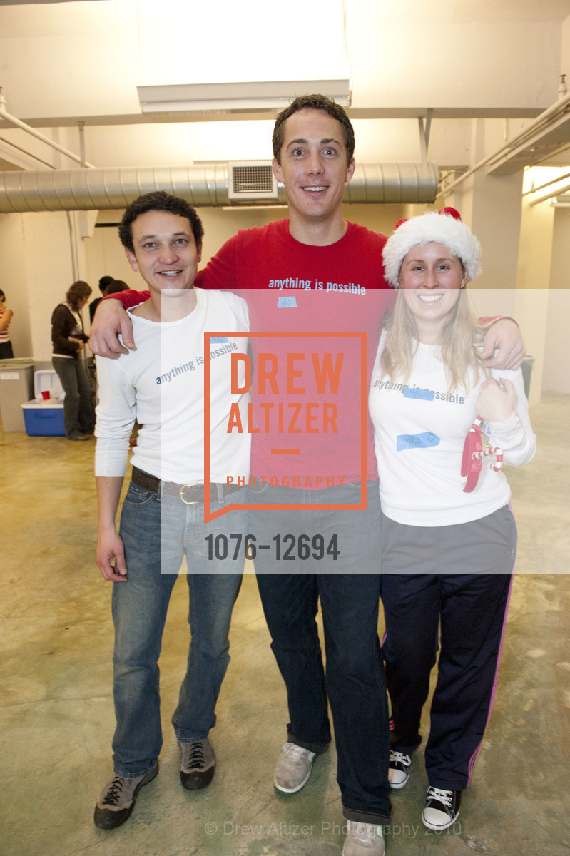 Mike Yoshioka, Keith Manson, Megan Fisher, SPINSTERS Day of Giving, US, December 19th, 2010, Photo #1076-12694 Mike Yoshioka, Keith Manson, Megan Fisher, Photo #1076-12694