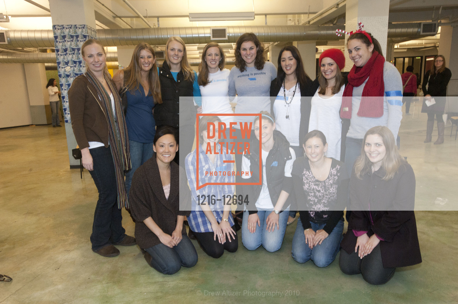 Liz Brusca, Liz DiGiacomo, Kristin Slauson, Alexandra Constantine , BACK Katie Hansen, Kelly Chrisman, Lauren Willard, Charisse Leong, Christine Gage, SPINSTERS Day of Giving, US, December 19th, 2010, Photo #1216-12694 Liz Brusca, Liz DiGiacomo, Kristin Slauson, Alexandra Constantine , BACK Katie Hansen, Kelly Chrisman, Lauren Willard, Charisse Leong, Christine Gage, Photo #1216-12694