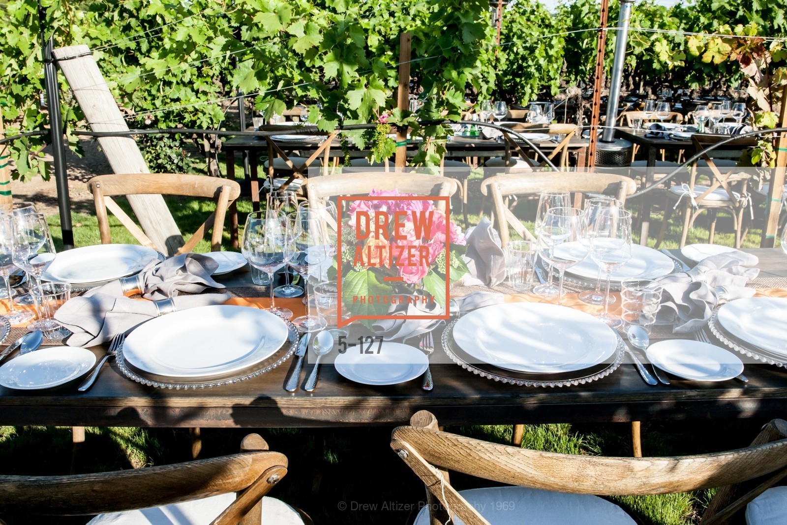 Atmosphere, An Evening in the Vineyard hosted by JACK CALHOUN & TRENT NORRIS, Jack Calhoun & Trent Norris Vineyard. 3393 Dry Creek Road, Healdsburg CA 95448, May 22nd, 2015,Drew Altizer, Drew Altizer Photography, full-service agency, private events, San Francisco photographer, photographer california
