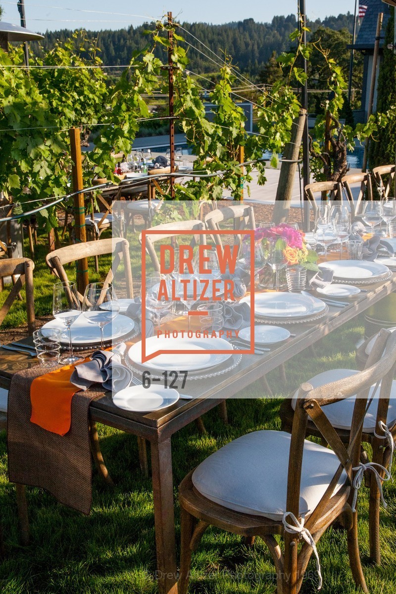 Atmosphere, An Evening in the Vineyard hosted by JACK CALHOUN & TRENT NORRIS, Jack Calhoun & Trent Norris Vineyard. 3393 Dry Creek Road, Healdsburg CA 95448, May 22nd, 2015,Drew Altizer, Drew Altizer Photography, full-service agency, private events, San Francisco photographer, photographer california