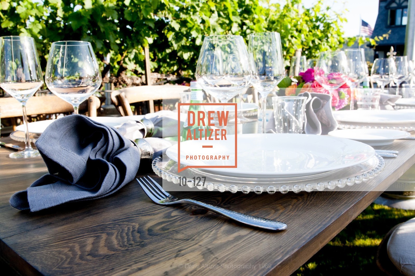 Atmosphere, An Evening in the Vineyard hosted by JACK CALHOUN & TRENT NORRIS, Jack Calhoun & Trent Norris Vineyard. 3393 Dry Creek Road, Healdsburg CA 95448, May 22nd, 2015,Drew Altizer, Drew Altizer Photography, full-service agency, private events, San Francisco photographer, photographer california