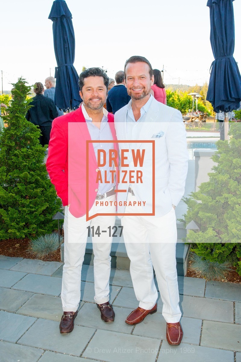 Warren Chase, Rick Mordesovich, An Evening in the Vineyard hosted by JACK CALHOUN & TRENT NORRIS, Jack Calhoun & Trent Norris Vineyard. 3393 Dry Creek Road, Healdsburg CA 95448, May 22nd, 2015,Drew Altizer, Drew Altizer Photography, full-service agency, private events, San Francisco photographer, photographer california