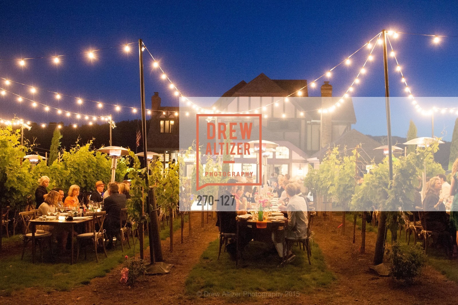 Atmosphere, An Evening in the Vineyard hosted by JACK CALHOUN & TRENT NORRIS, Jack Calhoun & Trent Norris Vineyard. 3393 Dry Creek Road, Healdsburg CA 95448, May 22nd, 2015,Drew Altizer, Drew Altizer Photography, full-service agency, private events, San Francisco photographer, photographer california