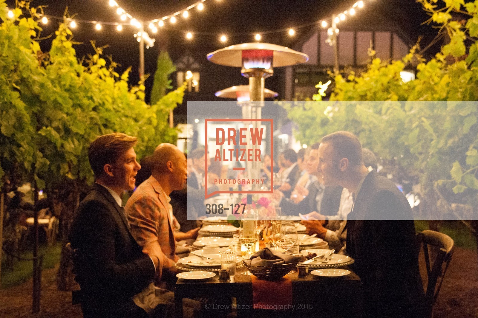 Atmosphere, An Evening in the Vineyard hosted by JACK CALHOUN & TRENT NORRIS, Jack Calhoun & Trent Norris Vineyard. 3393 Dry Creek Road, Healdsburg CA 95448, May 22nd, 2015,Drew Altizer, Drew Altizer Photography, full-service agency, private events, San Francisco photographer, photographer california