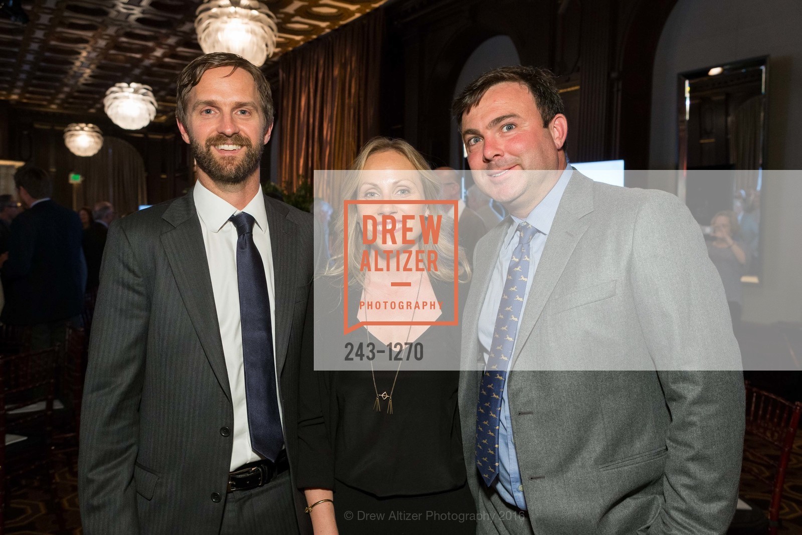 Nicholas Stephens, Stephanie Stephens, Clayton Timbrell, The Julia Morgan Awards 2016, US. 465 California St, June 16th, 2016, Photo #243-1270 Nicholas Stephens, Stephanie Stephens, Clayton Timbrell, Photo #243-1270