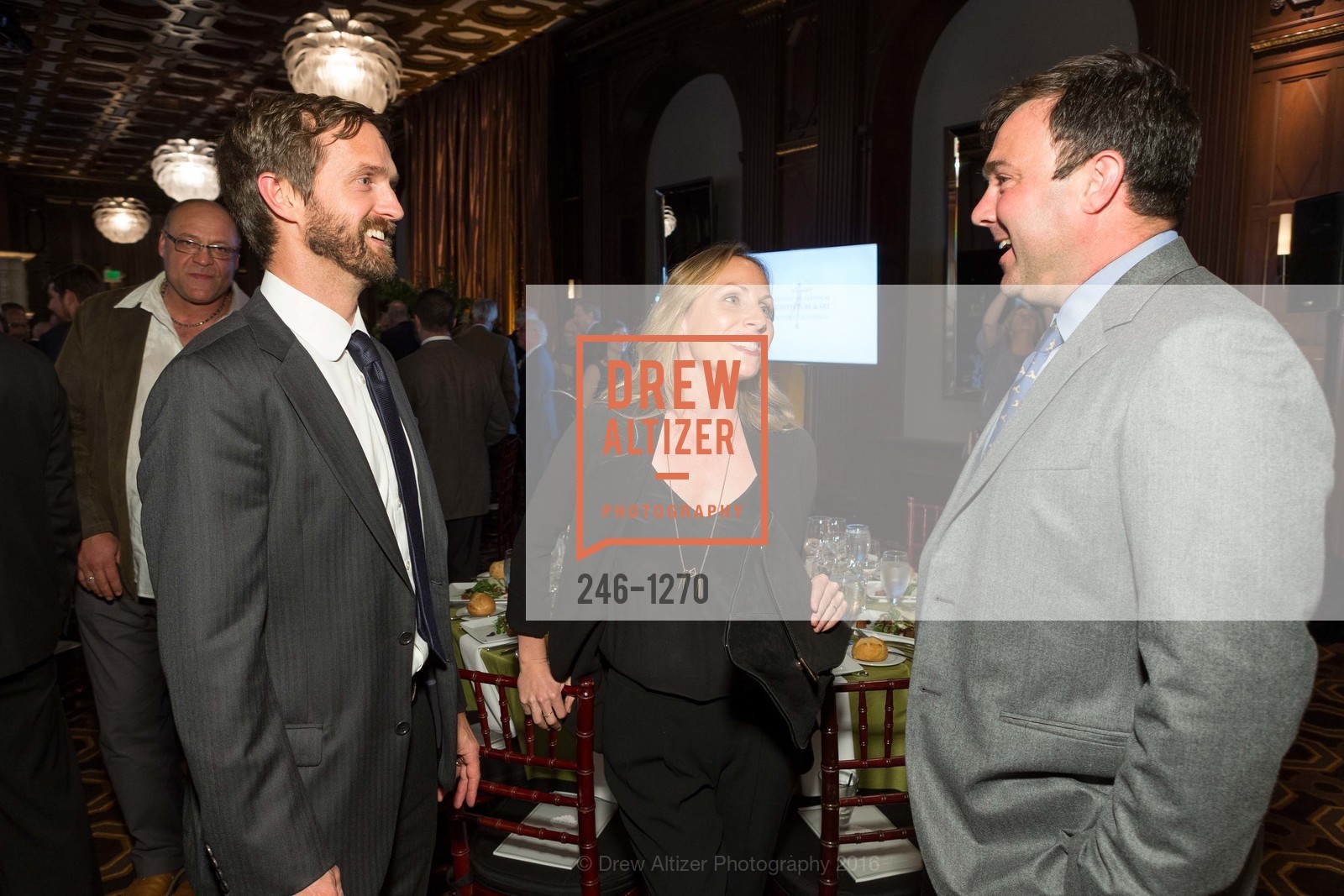 Nicholas Stephens, Stephanie Stephens, Clayton Timbrell, The Julia Morgan Awards 2016, US. 465 California St, June 16th, 2016, Photo #246-1270 Nicholas Stephens, Stephanie Stephens, Clayton Timbrell, Photo #246-1270