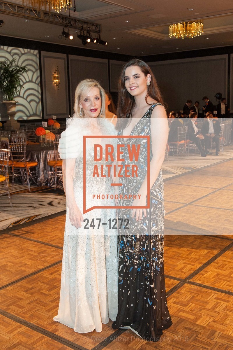 Barbara Brown, Madeleine Moriarty, San Francisco Debutante Ball 2016, US. St. Francisco Hotel, June 18th, 2016, Photo #247-1272 Barbara Brown, Madeleine Moriarty, Photo #247-1272