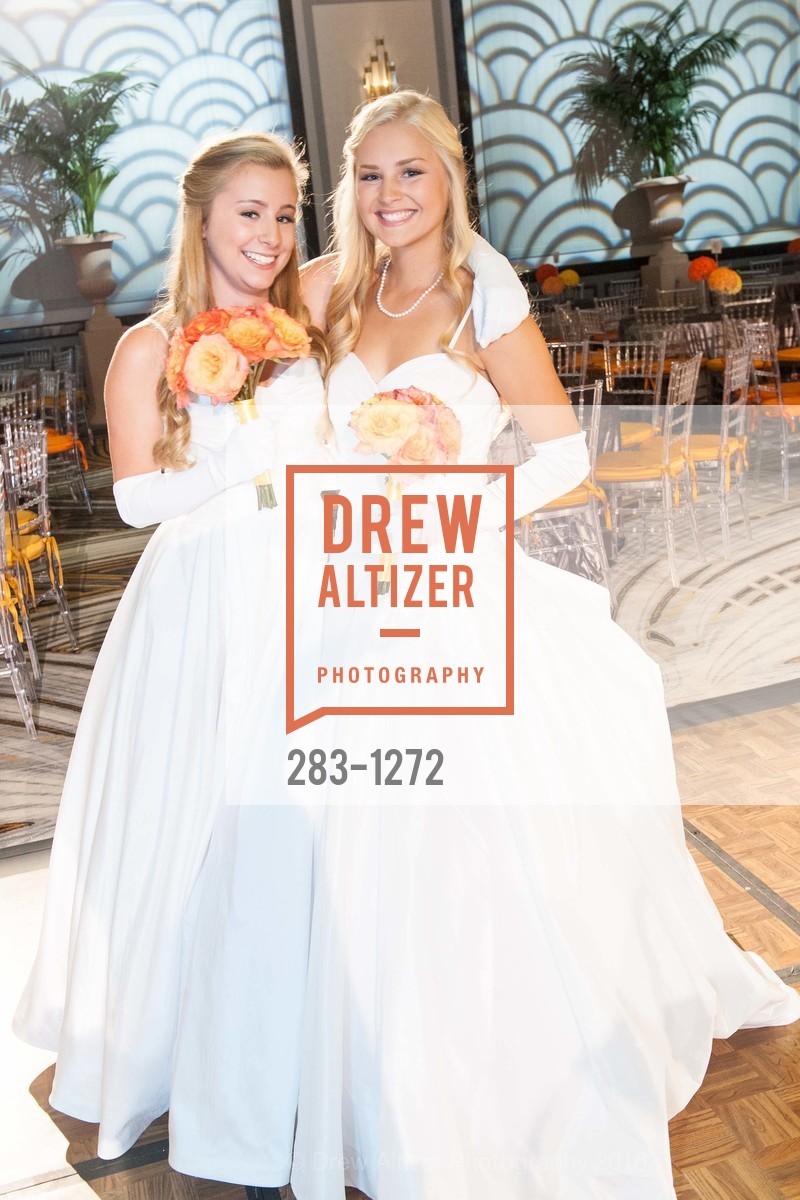 Hannah Holscher, Caraghan Selfridge, San Francisco Debutante Ball 2016, US. St. Francisco Hotel, June 18th, 2016, Photo #283-1272 Hannah Holscher, Caraghan Selfridge, Photo #283-1272