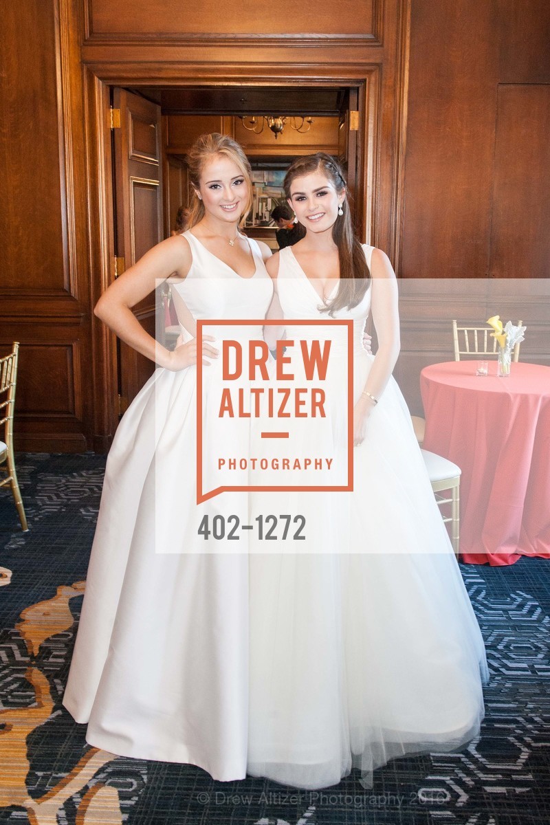 Fiona Bock, Natalie Boin Podell, San Francisco Debutante Ball 2016, US. St. Francisco Hotel, June 18th, 2016, Photo #402-1272 Fiona Bock, Natalie Boin Podell, Photo #402-1272