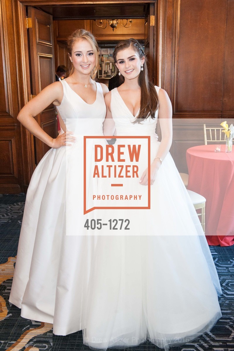 Fiona Bock, Natalie Boin Podell, San Francisco Debutante Ball 2016, US. St. Francisco Hotel, June 18th, 2016, Photo #405-1272 Fiona Bock, Natalie Boin Podell, Photo #405-1272
