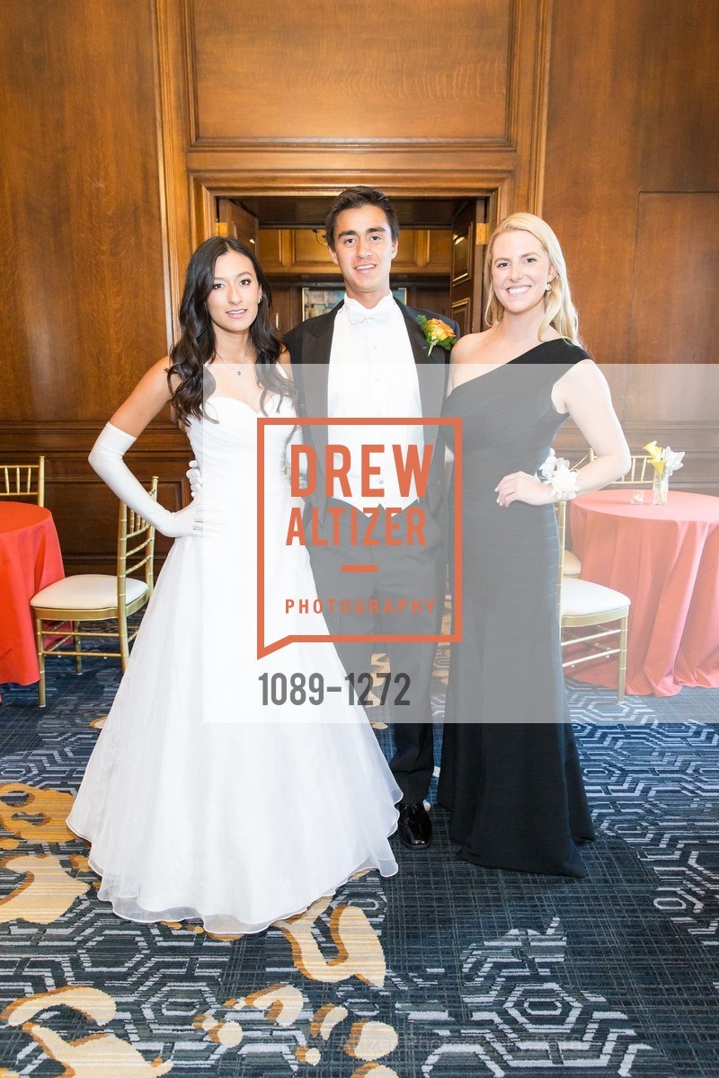 Isabella Giannini, Colin Giannini, Francesca Dana, San Francisco Debutante Ball 2016, US. St. Francisco Hotel, June 18th, 2016, Photo #1089-1272 Isabella Giannini, Colin Giannini, Francesca Dana, Photo #1089-1272