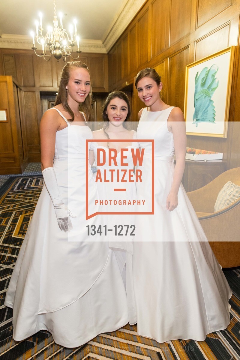 Frances Lee Arnautou, Allton Vogel-Denebeim, Amelia Jane Gale, San Francisco Debutante Ball 2016, US. St. Francisco Hotel, June 18th, 2016, Photo #1341-1272 Frances Lee Arnautou, Allton Vogel-Denebeim, Amelia Jane Gale, Photo #1341-1272