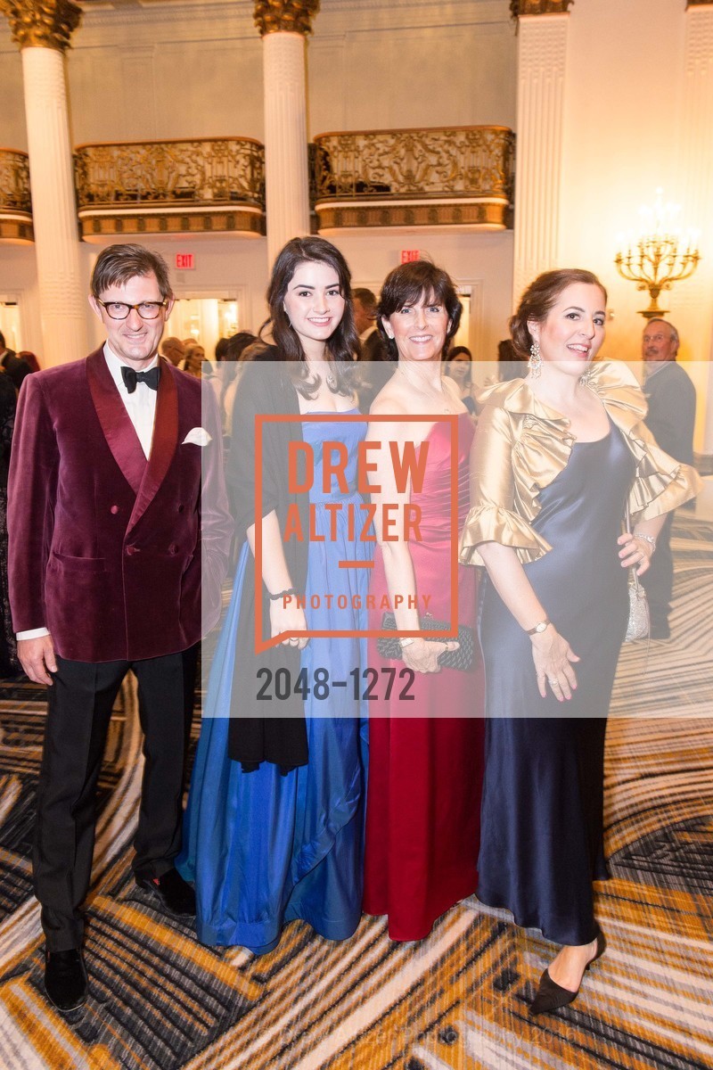 Christopher Dean, Janan Perkins, Wendy Costello Perkins, Amy Denebeim Dean, San Francisco Debutante Ball 2016, US. St. Francisco Hotel, June 18th, 2016, Photo #2048-1272 Christopher Dean, Janan Perkins, Wendy Costello Perkins, Amy Denebeim Dean, Photo #2048-1272