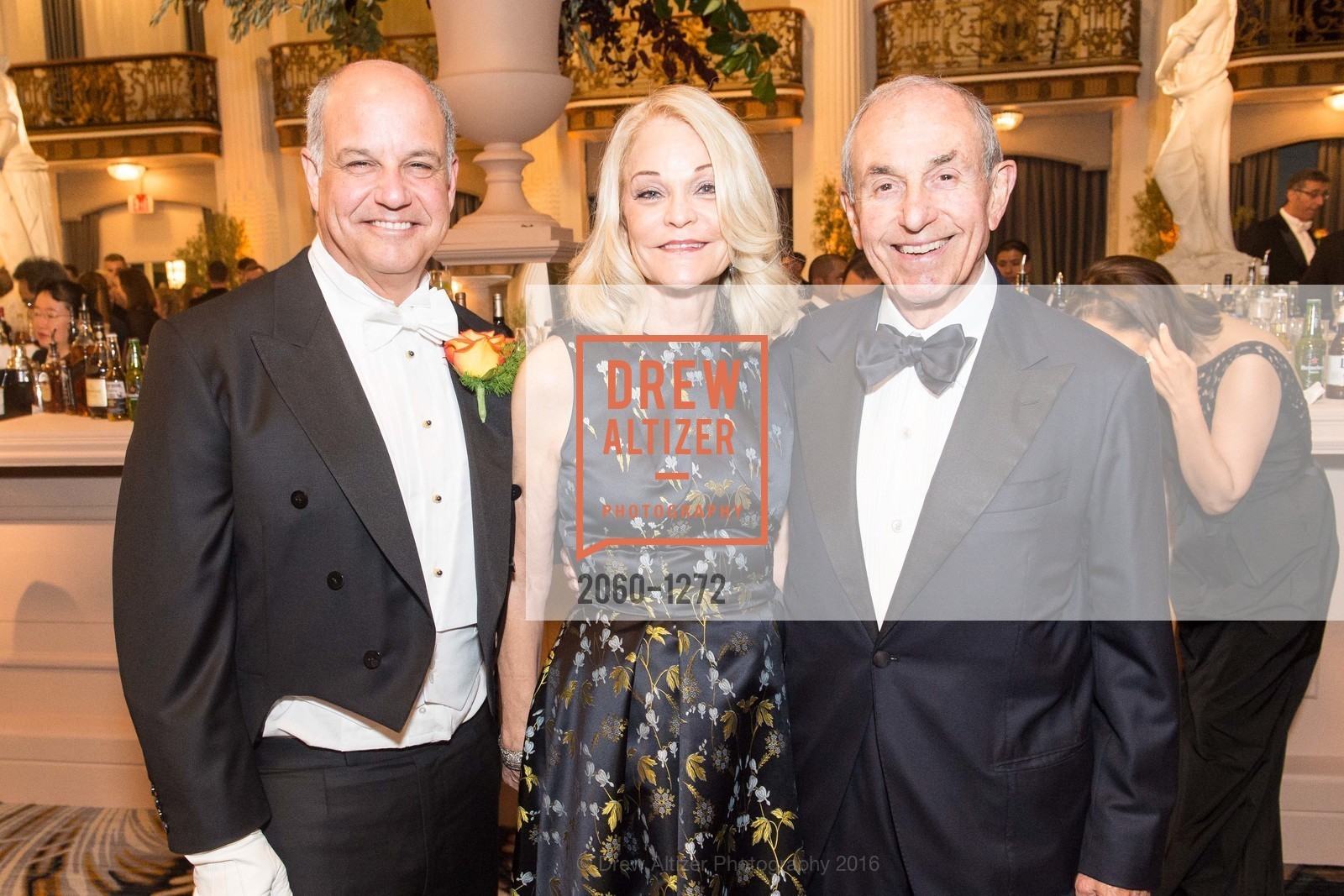Nick Podell, Cathy Podell, Mike Podell, San Francisco Debutante Ball 2016, US. St. Francisco Hotel, June 18th, 2016, Photo #2060-1272 Nick Podell, Cathy Podell, Mike Podell, Photo #2060-1272