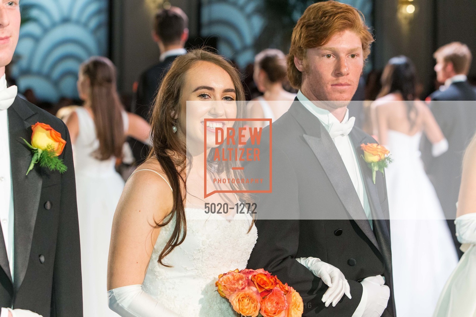 Sophie Hadfield, Sean Clark, San Francisco Debutante Ball 2016, US. St. Francisco Hotel, June 18th, 2016, Photo #5020-1272 Sophie Hadfield, Sean Clark, Photo #5020-1272