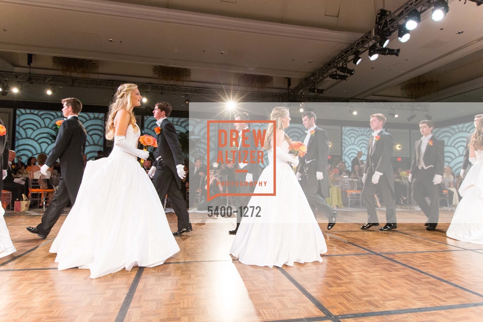 Debutantes, San Francisco Debutante Ball 2016, US. St. Francisco Hotel, June 18th, 2016, Photo #5400-1272 Debutantes, Photo #5400-1272