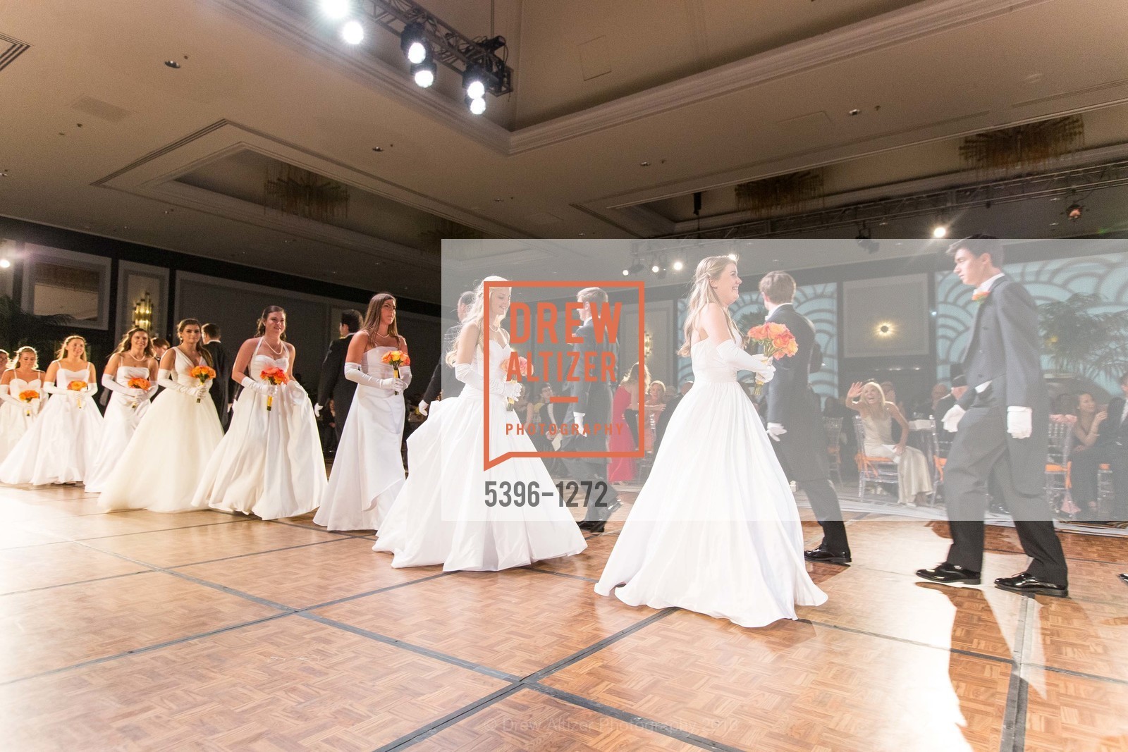 Debutantes, San Francisco Debutante Ball 2016, US. St. Francisco Hotel, June 18th, 2016, Photo #5396-1272 Debutantes, Photo #5396-1272