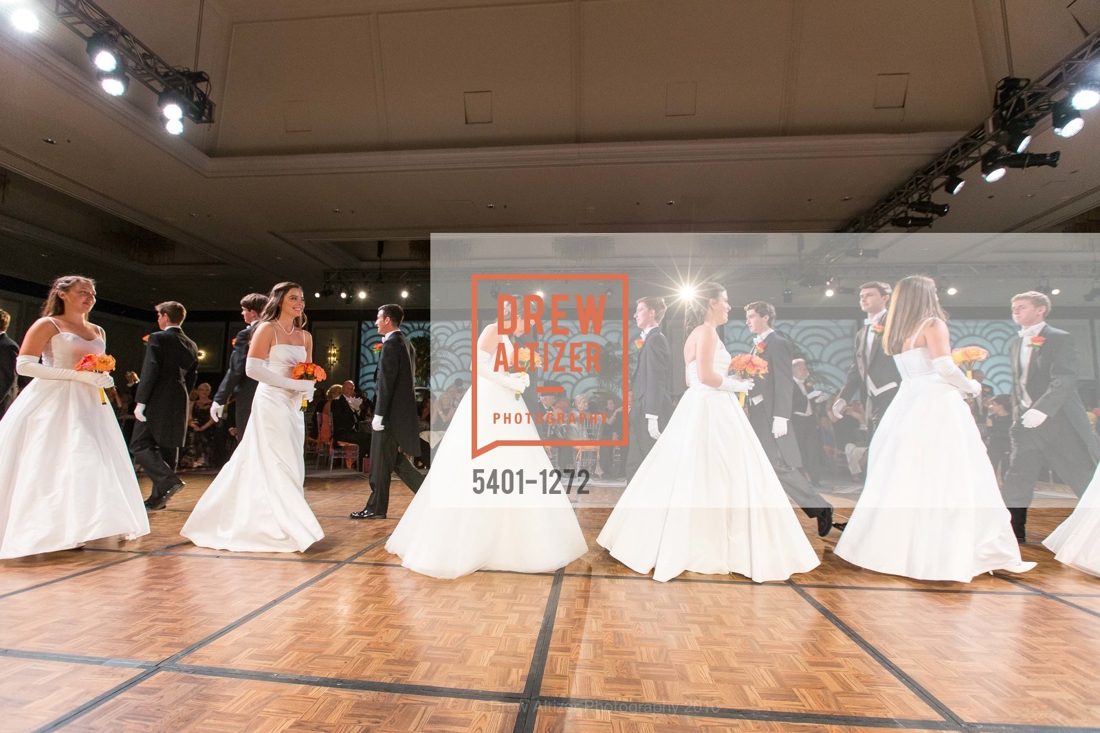 Debutantes, San Francisco Debutante Ball 2016, US. St. Francisco Hotel, June 18th, 2016, Photo #5401-1272 Debutantes, Photo #5401-1272