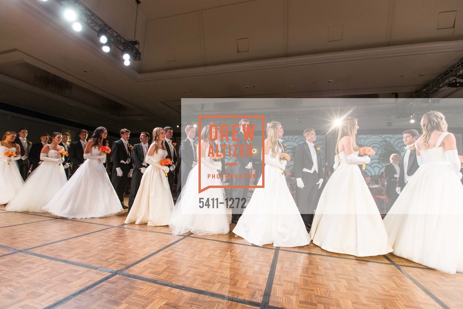 Debutantes, San Francisco Debutante Ball 2016, US. St. Francisco Hotel, June 18th, 2016, Photo #5411-1272 Debutantes, Photo #5411-1272
