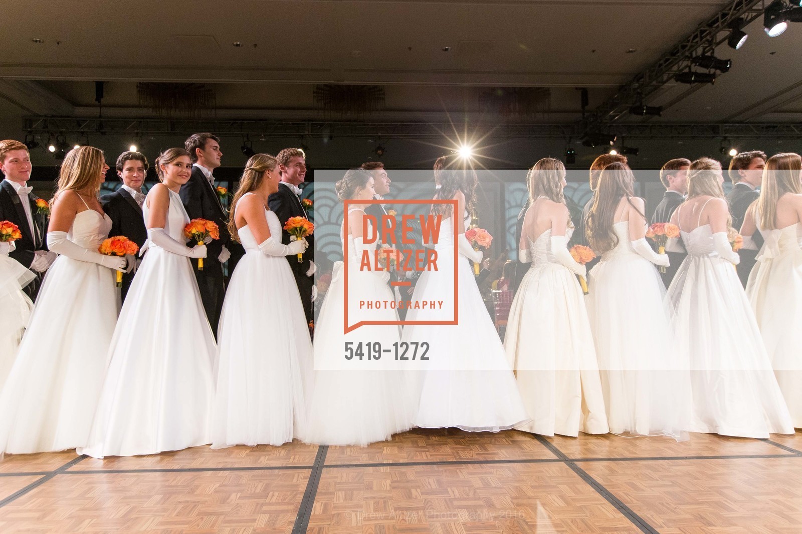 Debutantes, San Francisco Debutante Ball 2016, US. St. Francisco Hotel, June 18th, 2016, Photo #5419-1272 Debutantes, Photo #5419-1272