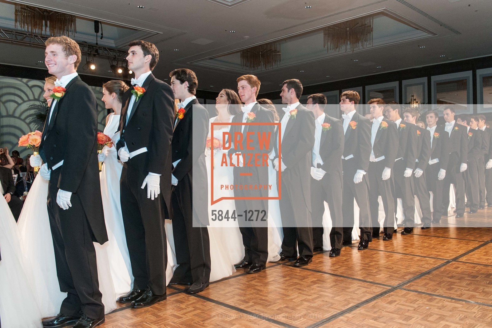 Cotillion, San Francisco Debutante Ball 2016, US. St. Francisco Hotel, June 18th, 2016, Photo #5844-1272 Cotillion, Photo #5844-1272