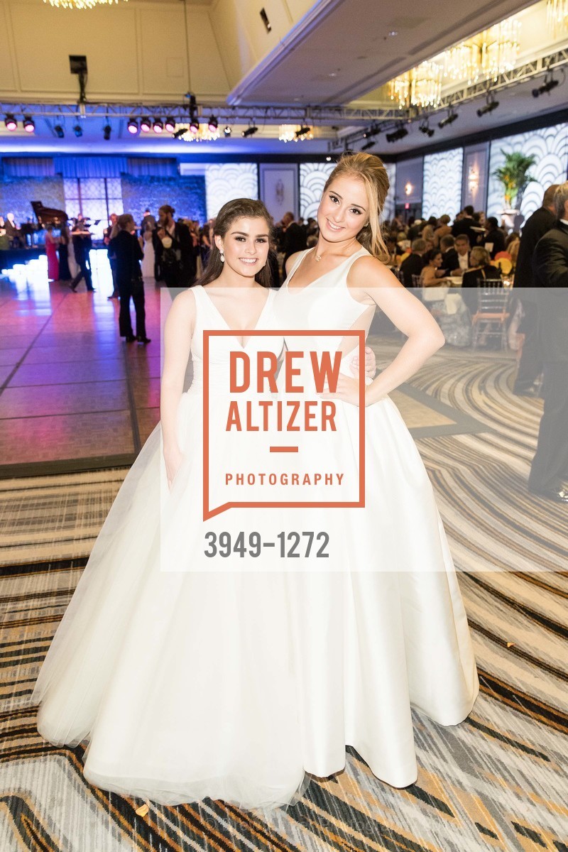 Natalie Boin Podell, Fiona Bock, San Francisco Debutante Ball 2016, US. St. Francisco Hotel, June 18th, 2016, Photo #3949-1272 Natalie Boin Podell, Fiona Bock, Photo #3949-1272