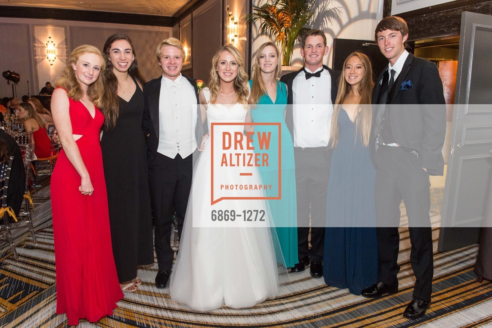 Grace Towle, Nayeli Munoz, Spencer Zeff, Madeline Kuhn, Emily Ritter, Harry Schmidt, Alyson Crowley, Will Martens, San Francisco Debutante Ball 2016, US. St. Francisco Hotel, June 18th, 2016, Photo #6869-1272 Grace Towle, Nayeli Munoz, Spencer Zeff, Madeline Kuhn, Emily Ritter, Harry Schmidt, Alyson Crowley, Will Martens, Photo #6869-1272