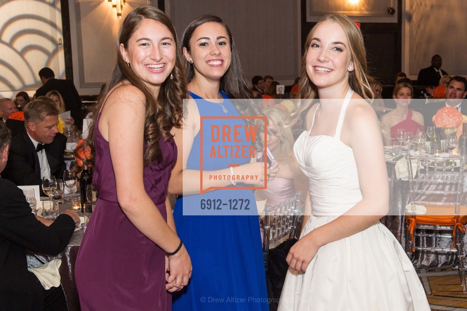 Izzy Koenigstein, Elizabeth Power, Renee Noelle Girard, San Francisco Debutante Ball 2016, US. St. Francisco Hotel, June 18th, 2016, Photo #6912-1272 Izzy Koenigstein, Elizabeth Power, Renee Noelle Girard, Photo #6912-1272
