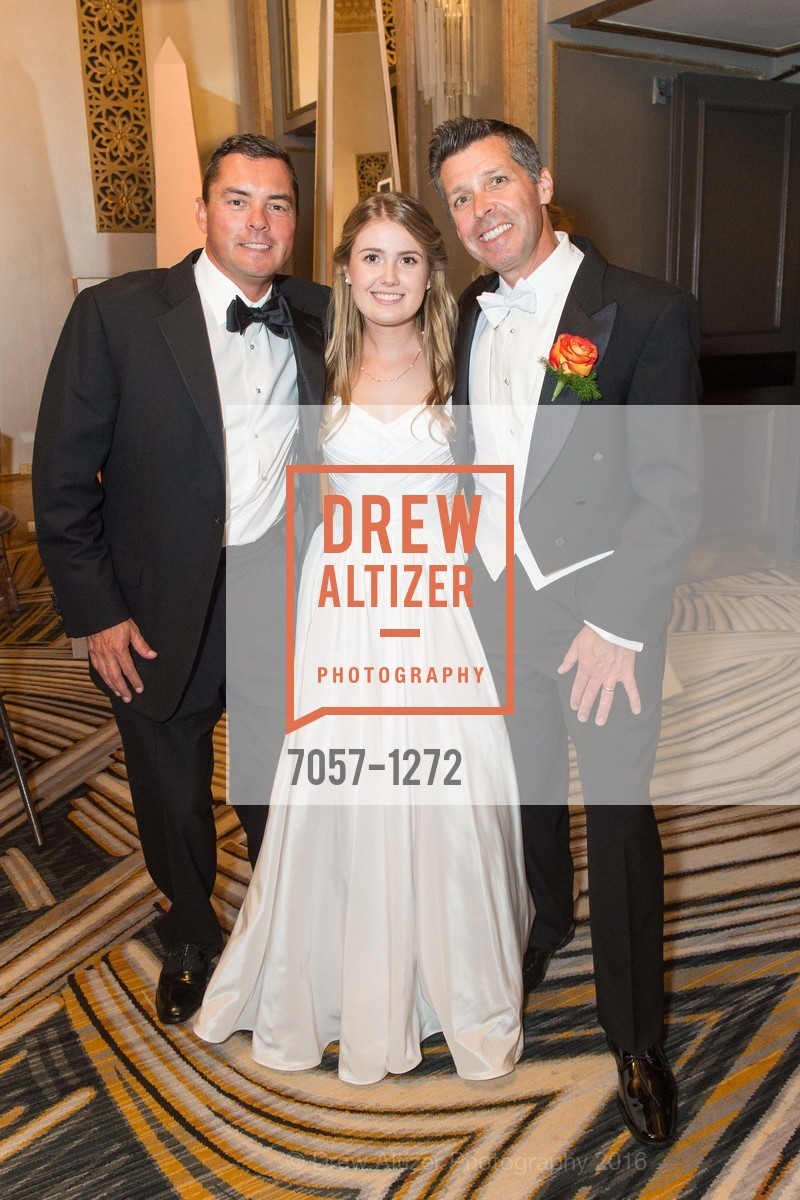 Scott Miller, Jacqueline Soja, Steven Soja, San Francisco Debutante Ball 2016, US. St. Francisco Hotel, June 18th, 2016, Photo #7057-1272 Scott Miller, Jacqueline Soja, Steven Soja, Photo #7057-1272