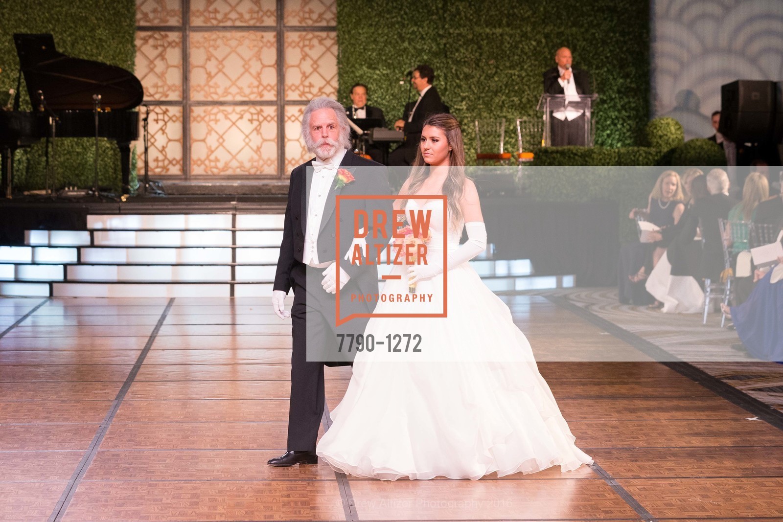 Bob Weir, Shala Monet Weir, San Francisco Debutante Ball 2016, US. St. Francisco Hotel, June 18th, 2016, Photo #7790-1272 Bob Weir, Shala Monet Weir, Photo #7790-1272