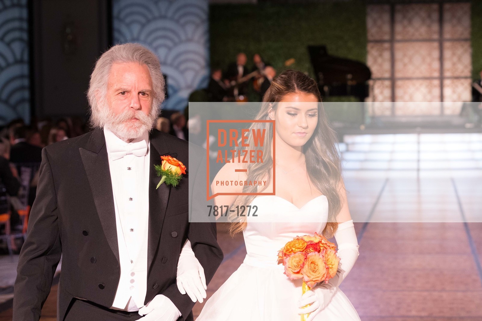 Bob Weir, Shala Monet Weir, San Francisco Debutante Ball 2016, US. St. Francisco Hotel, June 18th, 2016, Photo #7817-1272 Bob Weir, Shala Monet Weir, Photo #7817-1272