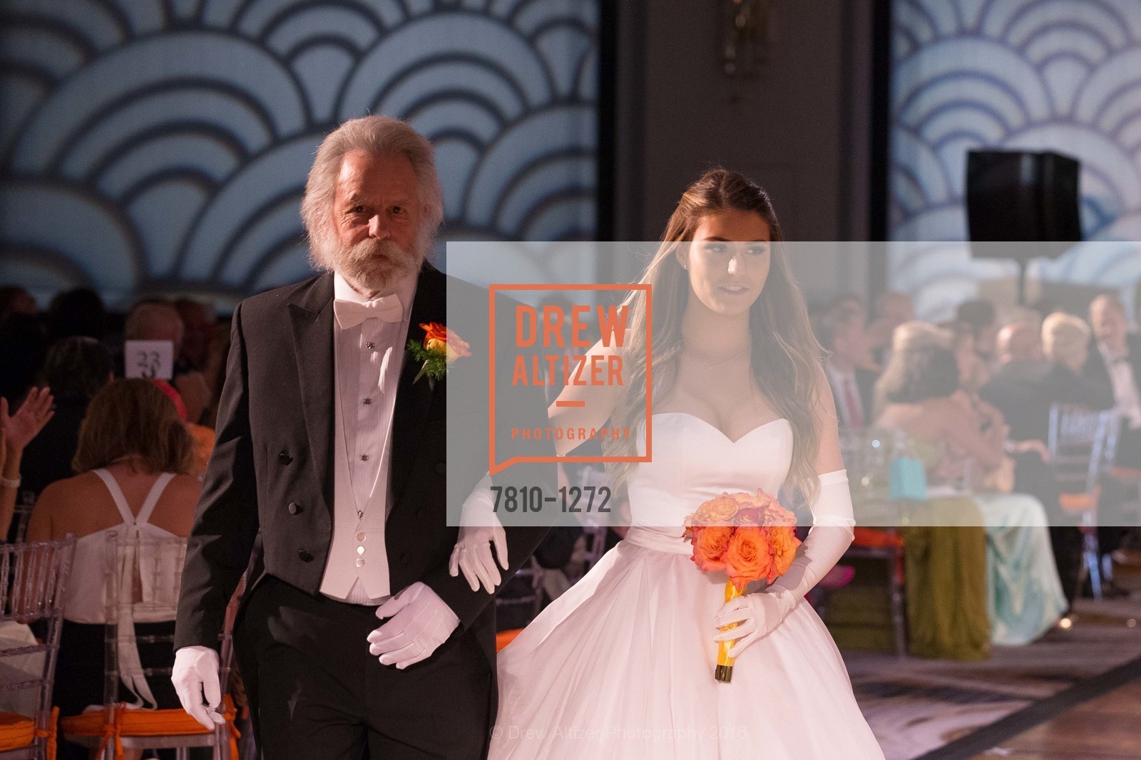 Bob Weir, Shala Monet Weir, San Francisco Debutante Ball 2016, US. St. Francisco Hotel, June 18th, 2016, Photo #7810-1272 Bob Weir, Shala Monet Weir, Photo #7810-1272