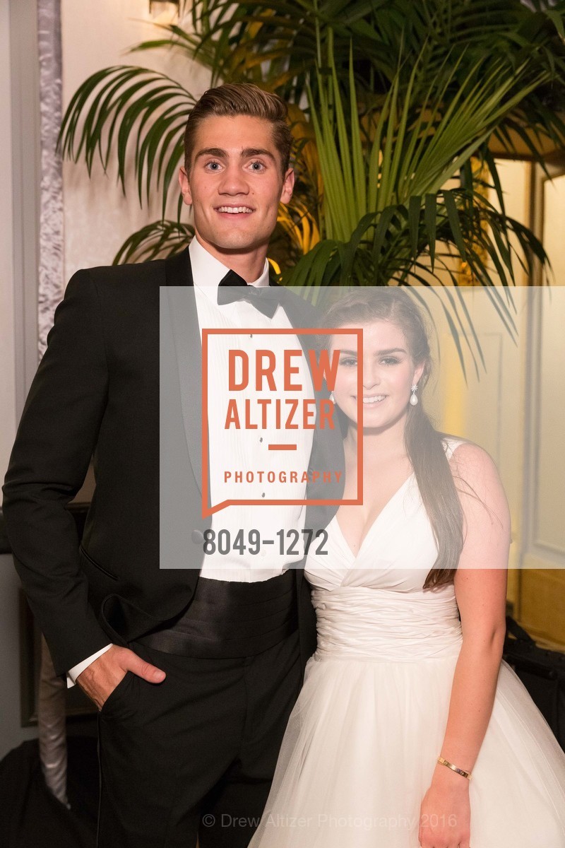 Teddy Van der Velden, Natalie Boin Podell, San Francisco Debutante Ball 2016, US. St. Francisco Hotel, June 18th, 2016, Photo #8049-1272 Teddy Van der Velden, Natalie Boin Podell, Photo #8049-1272