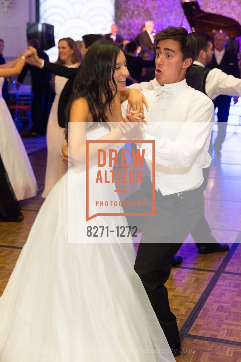 Isabella Giannini, Colin Giannini, San Francisco Debutante Ball 2016, US. St. Francisco Hotel, June 18th, 2016, Photo #8271-1272 Isabella Giannini, Colin Giannini, Photo #8271-1272