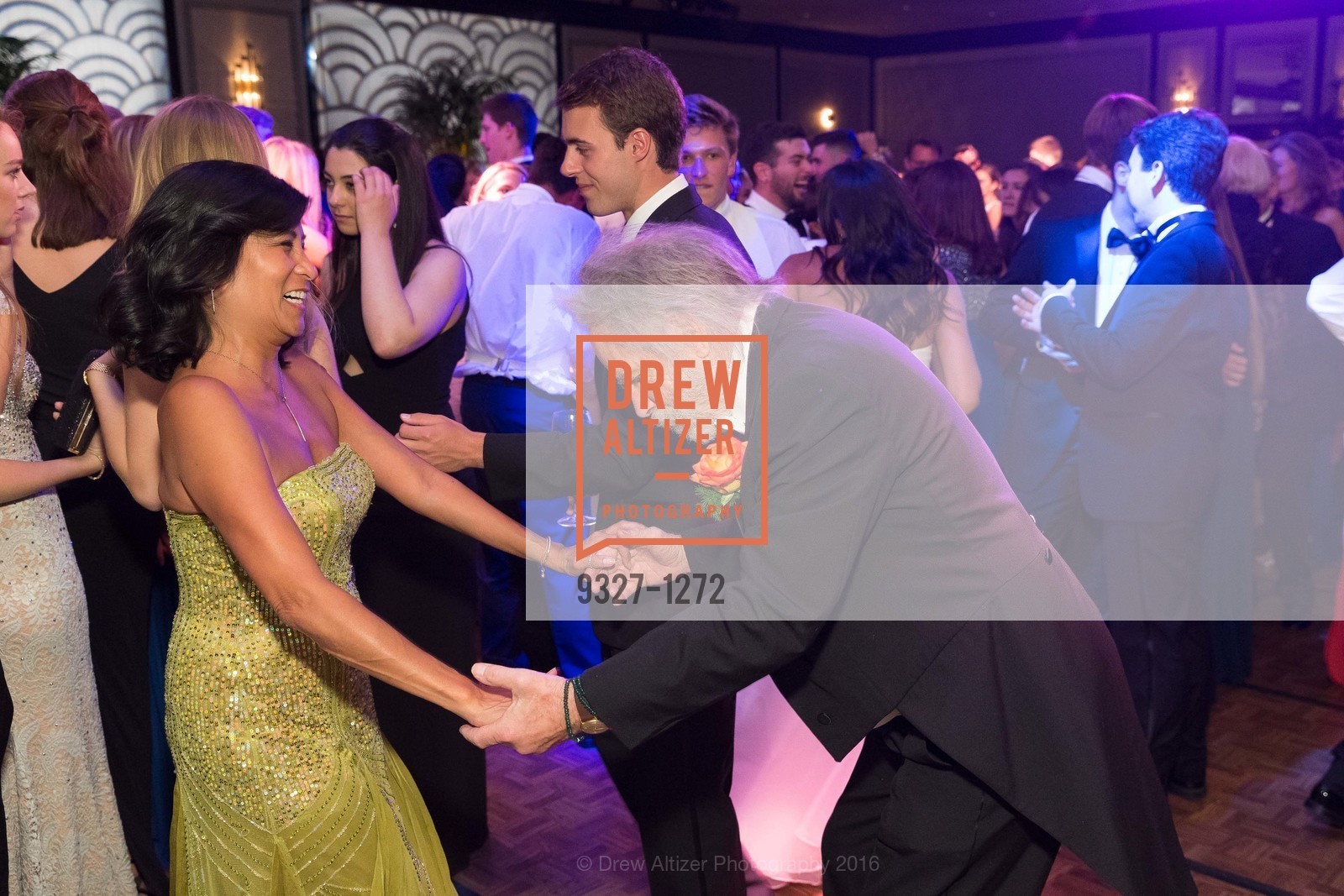 Cooksie Giannini, Bob Weir, San Francisco Debutante Ball 2016, US. St. Francisco Hotel, June 18th, 2016, Photo #9327-1272 Cooksie Giannini, Bob Weir, Photo #9327-1272