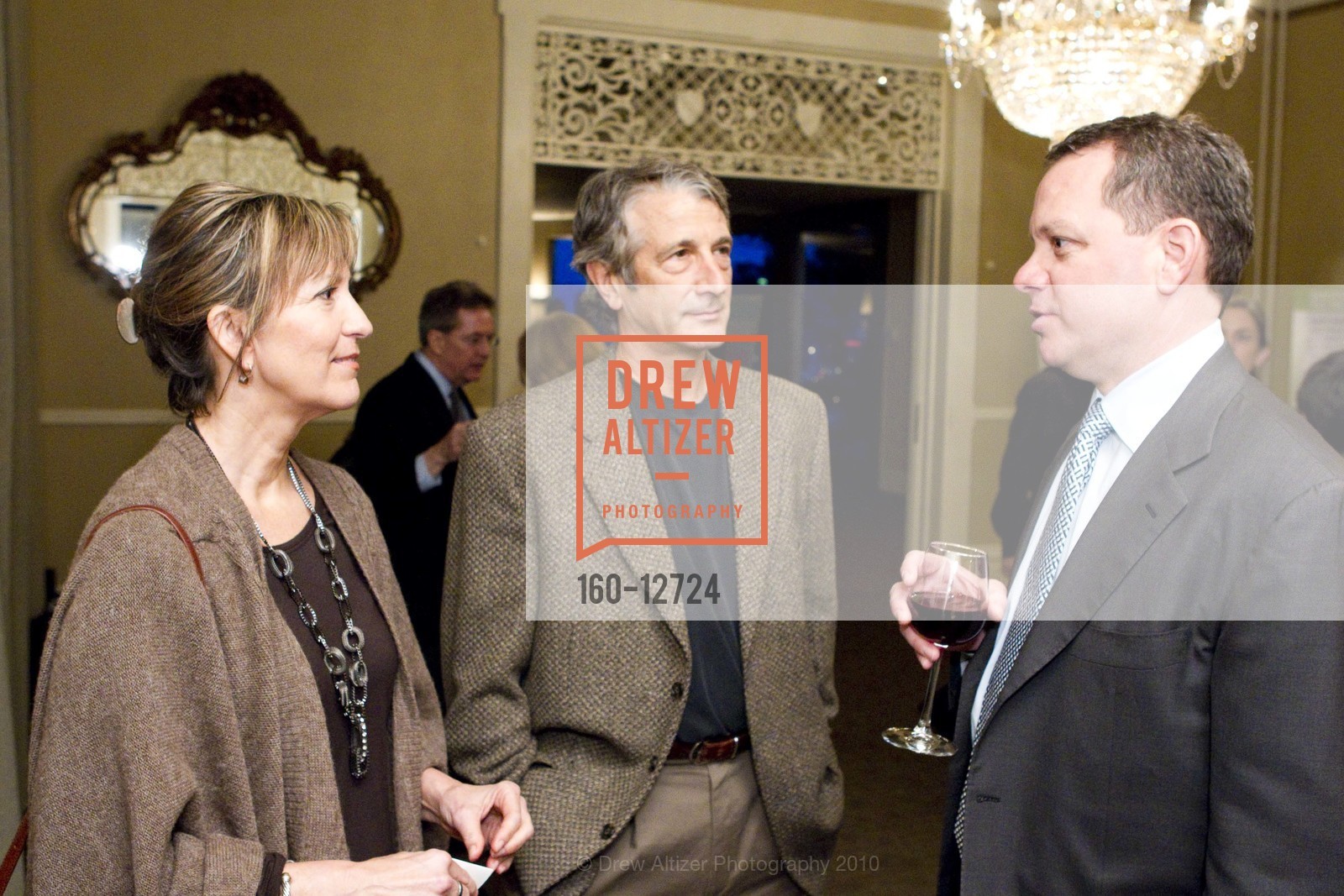 Karen Behnke, Howard Luria, Bill McGlashan, Jr., Environmental Working Group's EARTH DINNER at Fort Mason, US, March 4th, 2010, Photo #160-12724 Karen Behnke, Howard Luria, Bill McGlashan, Jr., Photo #160-12724