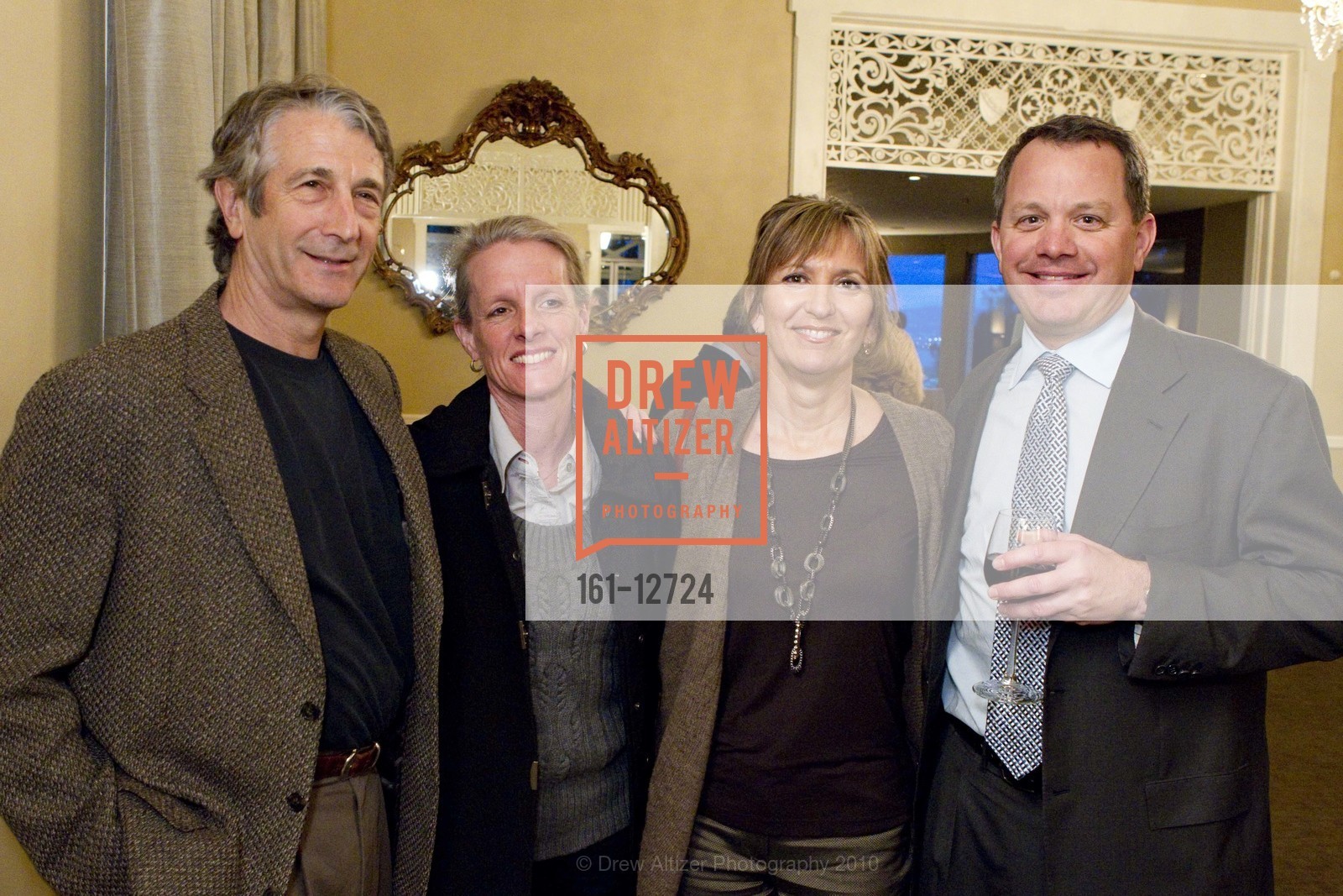 Howard Luria, Kelly Warner, Karen Behnke, Bill McGlashan, Jr., Environmental Working Group's EARTH DINNER at Fort Mason, US, March 4th, 2010, Photo #161-12724 Howard Luria, Kelly Warner, Karen Behnke, Bill McGlashan, Jr., Photo #161-12724