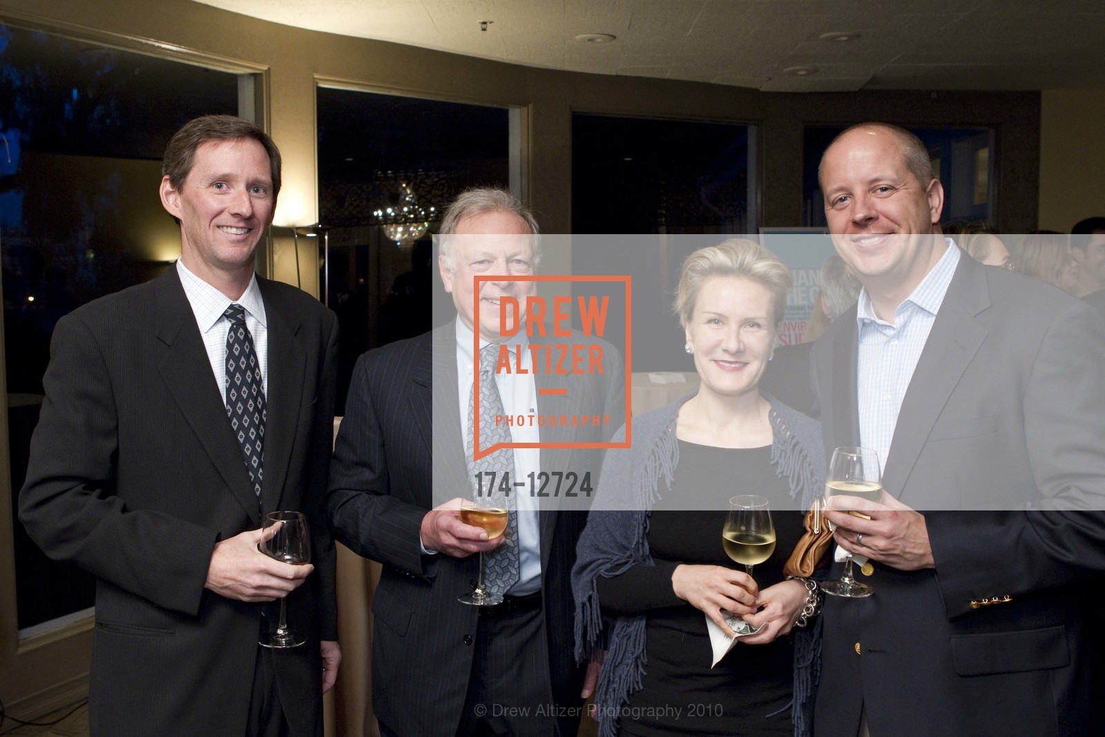Frank Gerber, Krist Jake, Kirsten Shilakes, Chris Shilakes, Environmental Working Group's EARTH DINNER at Fort Mason, US, March 4th, 2010, Photo #174-12724 Frank Gerber, Krist Jake, Kirsten Shilakes, Chris Shilakes, Photo #174-12724
