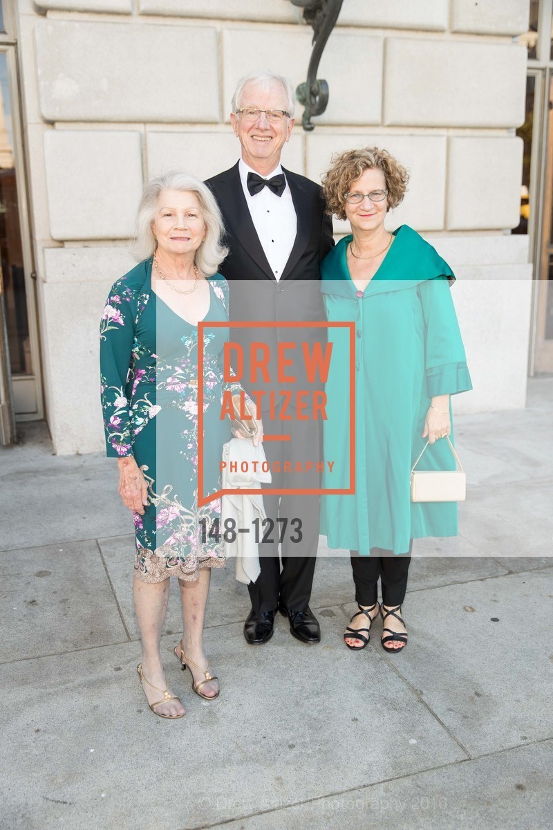 Mary Graves, Nick Graves, Judith Frankel, San Francisco Opera Celebrates David Gockley, US. 301 Van Ness Ave, June 16th, 2016, Photo #148-1273 Mary Graves, Nick Graves, Judith Frankel, Photo #148-1273