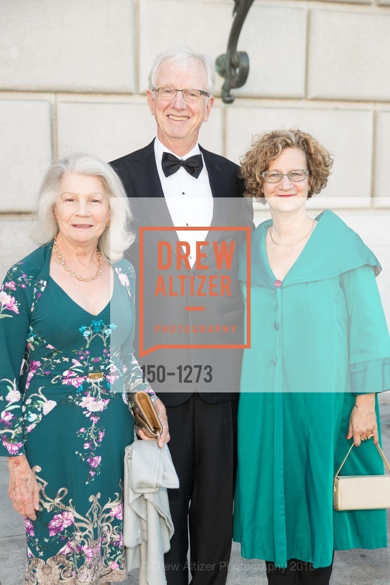 Mary Graves, Nick Graves, Judith Frankel, San Francisco Opera Celebrates David Gockley, US. 301 Van Ness Ave, June 16th, 2016, Photo #150-1273 Mary Graves, Nick Graves, Judith Frankel, Photo #150-1273