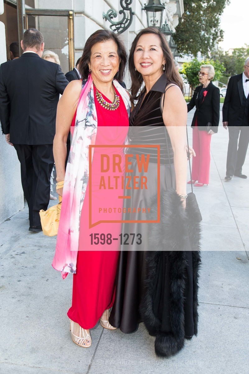 Melinda Yee Franklin, Donna Fujii, San Francisco Opera Celebrates David Gockley, US. 301 Van Ness Ave, June 16th, 2016, Photo #1598-1273 Melinda Yee Franklin, Donna Fujii, Photo #1598-1273