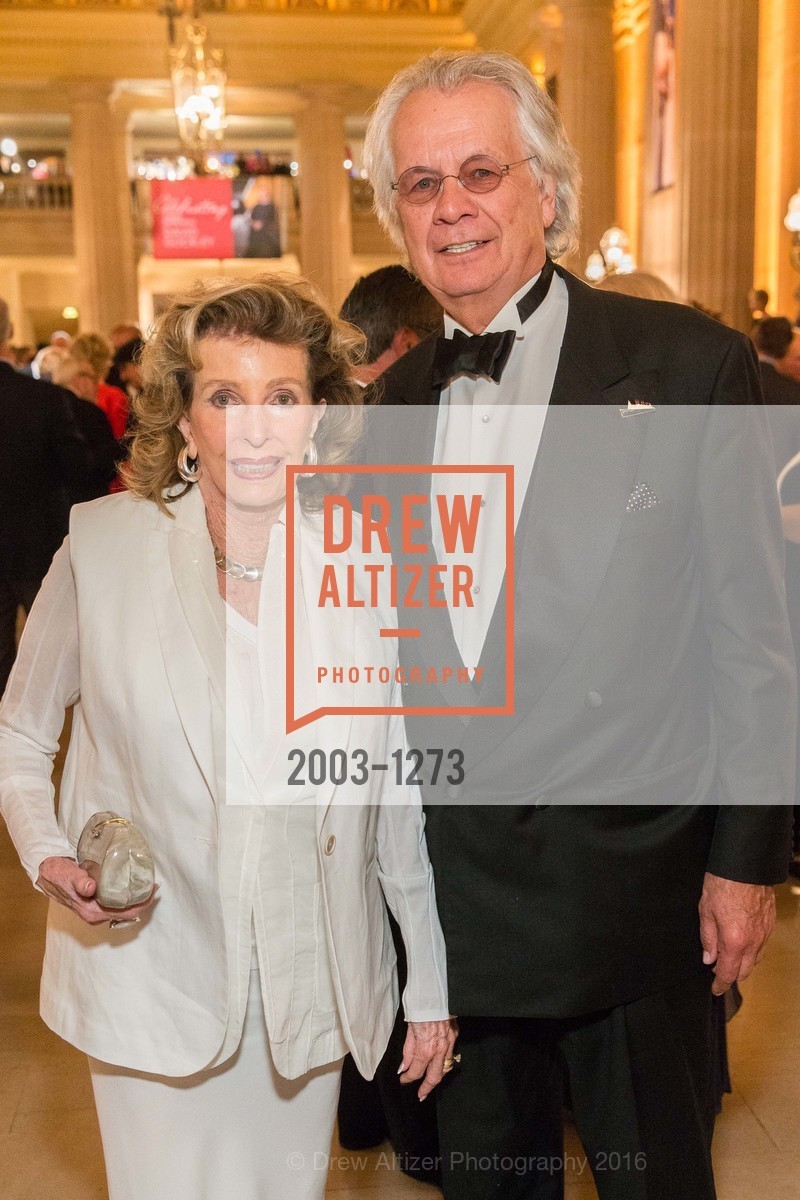 Ellie Brown, Theodore Brown, San Francisco Opera Celebrates David Gockley, US. 301 Van Ness Ave, June 16th, 2016, Photo #2003-1273 Ellie Brown, Theodore Brown, Photo #2003-1273