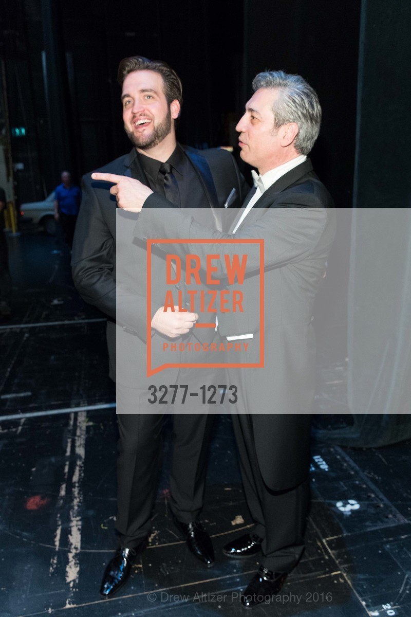 Brian Jagde, Nicola Luisotti, San Francisco Opera Celebrates David Gockley, US. 301 Van Ness Ave, June 16th, 2016, Photo #3277-1273 Brian Jagde, Nicola Luisotti, Photo #3277-1273