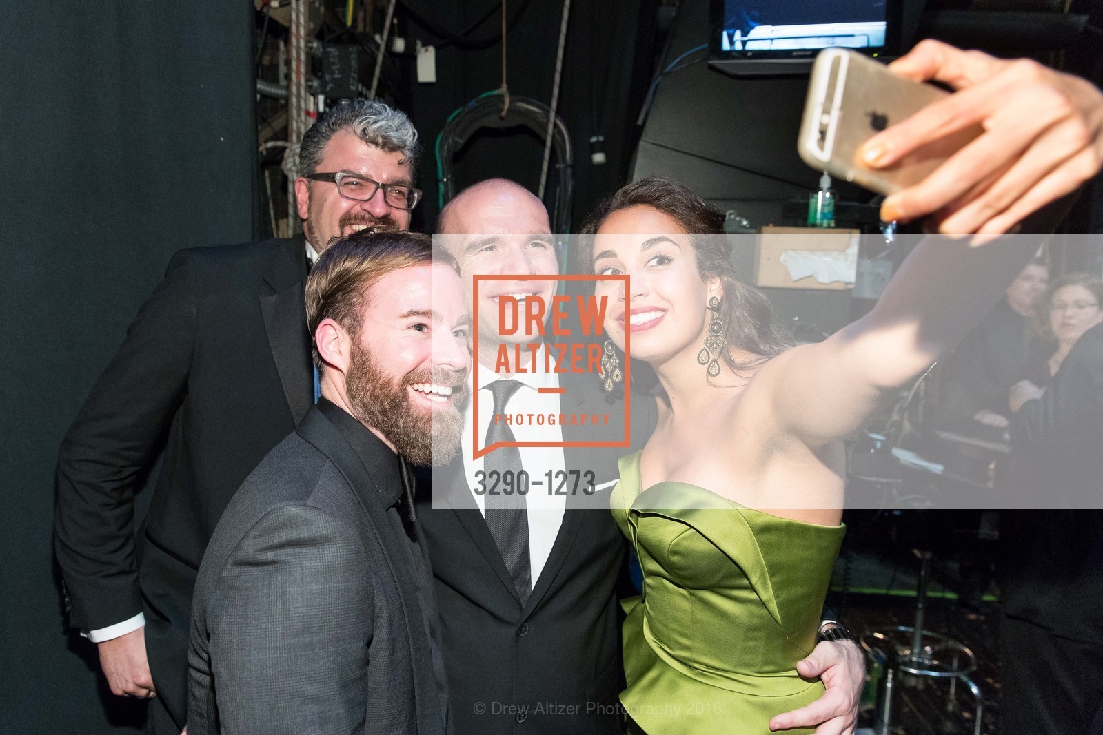 Gregory Henkel, Michael Fabiano, Nadine Sierra, San Francisco Opera Celebrates David Gockley, US. 301 Van Ness Ave, June 16th, 2016, Photo #3290-1273 Gregory Henkel, Michael Fabiano, Nadine Sierra, Photo #3290-1273