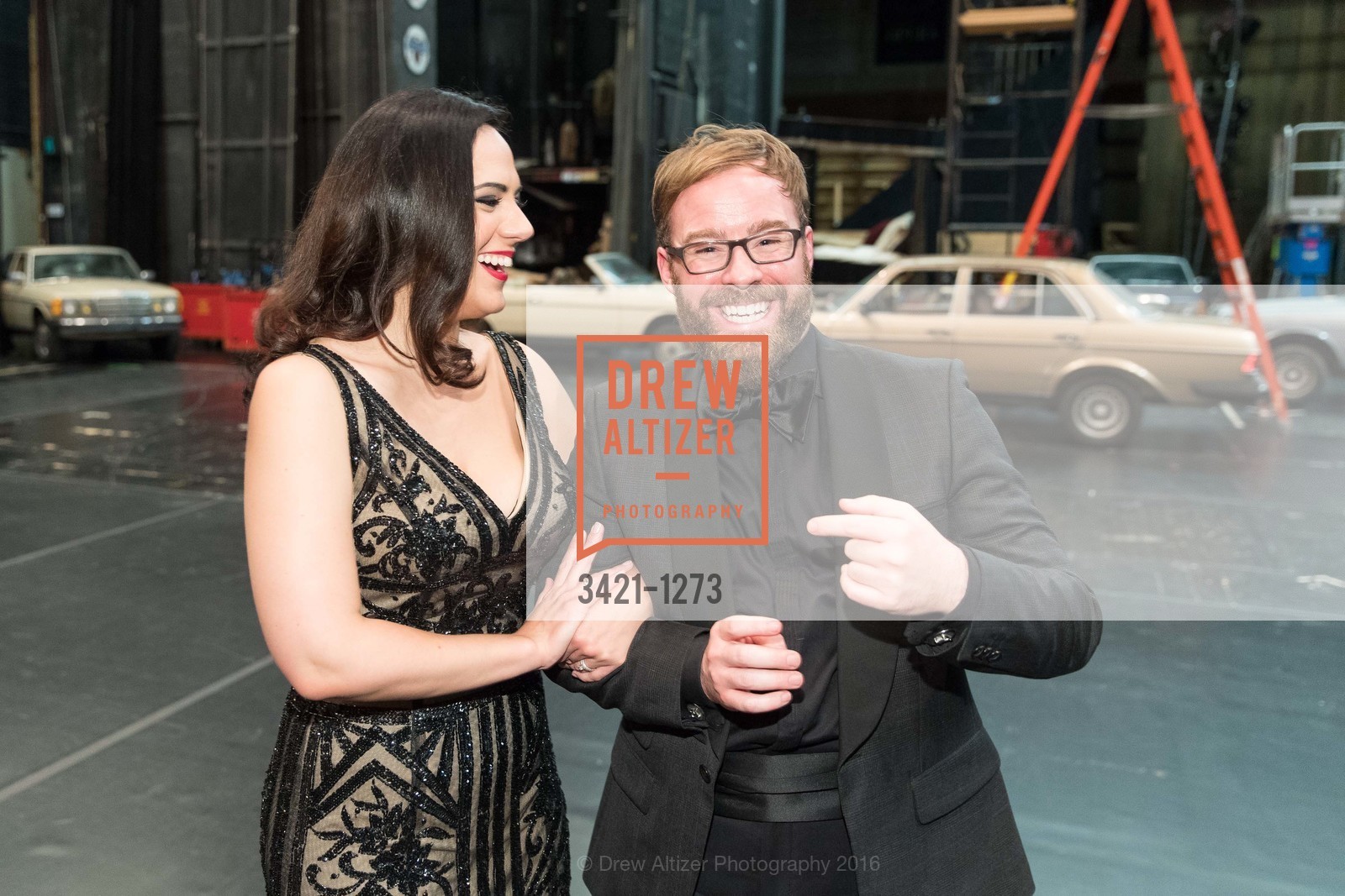 Daniella Mack, Gregory Henkel, San Francisco Opera Celebrates David Gockley, US. 301 Van Ness Ave, June 16th, 2016, Photo #3421-1273 Daniella Mack, Gregory Henkel, Photo #3421-1273